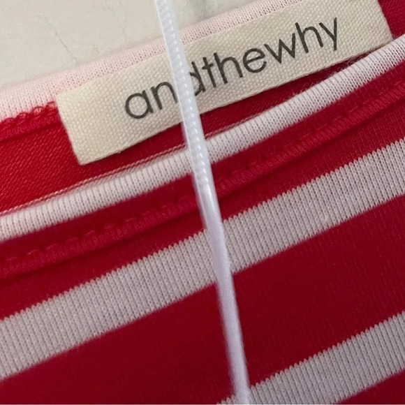 And the why brand bell sleeve long sleeve top large fall summer boating - Picture 4 of 5